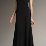 siyah straplez elbise